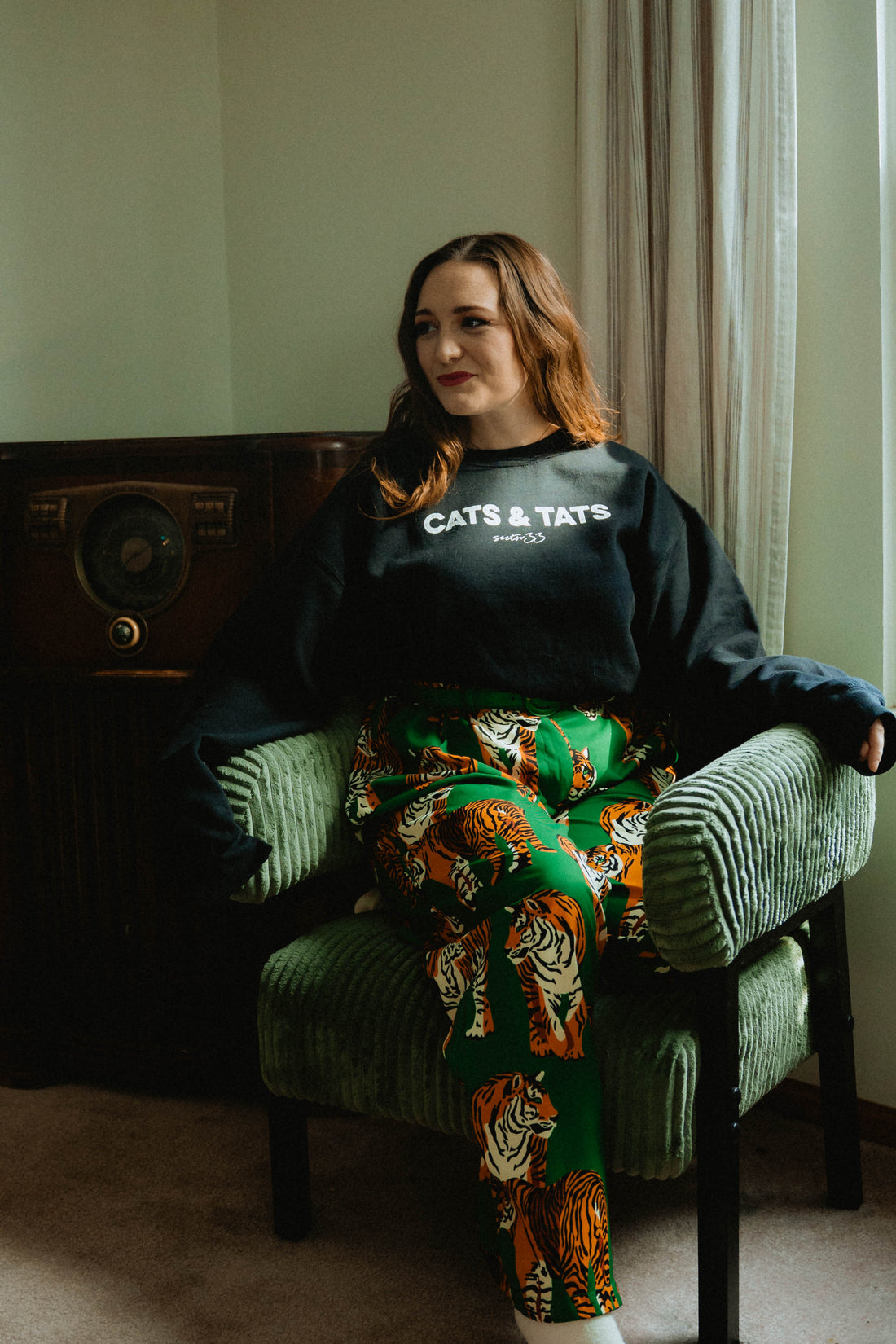Cats & Tats Simple Crewneck