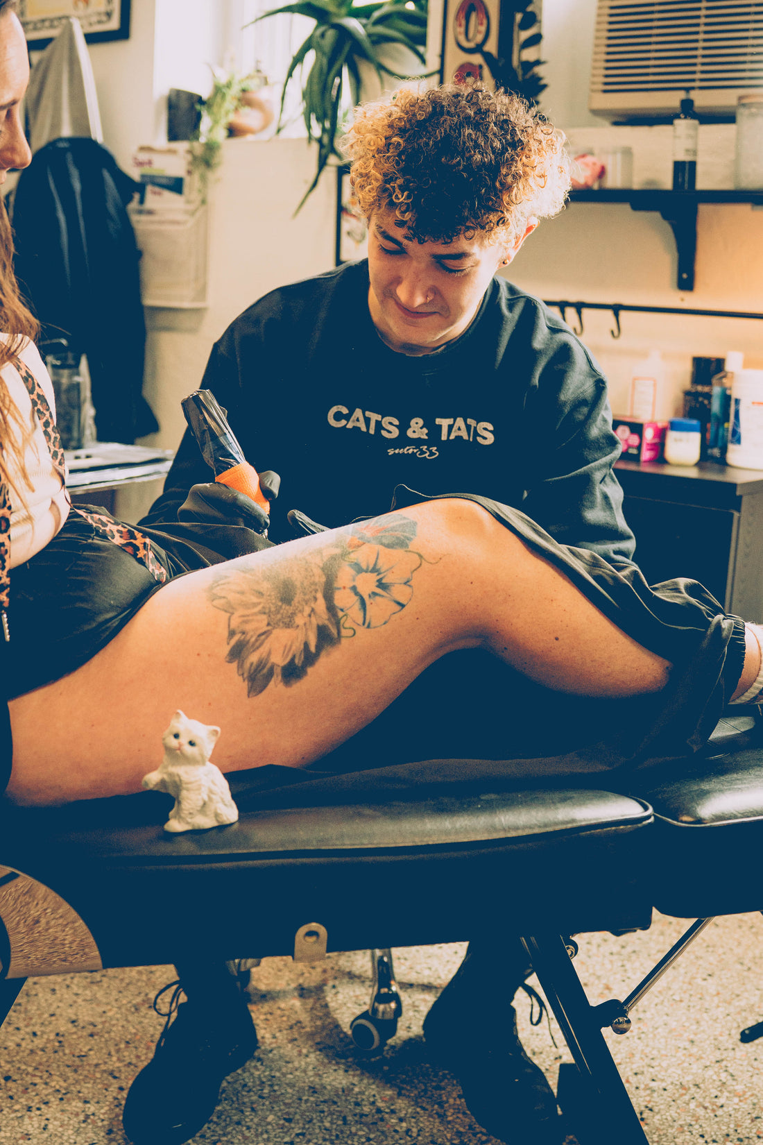 Cats & Tats Simple Crewneck